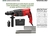 Rotomartillo 800w Dahiatsu electrico - comprar online