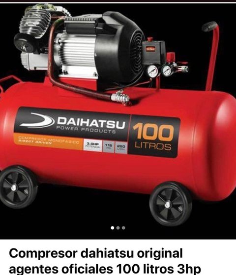 compresor 100 litros transmicion directa dahiatsu
