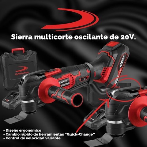 sierra oscilante dahiatsu 20v
