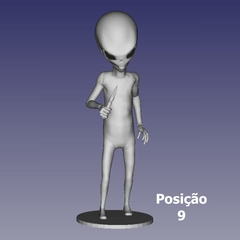 Boneco Alien Grey/Gray Colecionável - comprar online