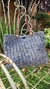 Bolsa Ecobag em juta com forro jeans reciclado - Luteliê