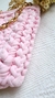 Bolsa Luteliê cor rosa bebê na internet