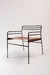 Sillon de Hierro con Asiento de Cuero