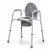 INODORO PORTATIL DE ACERO con RESPALDO-4082. ASPEN