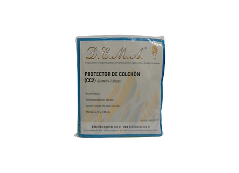 Cubre colchón impermable de 2 plazas CC2 DEMA