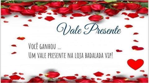 VALE PRESENTE R$300