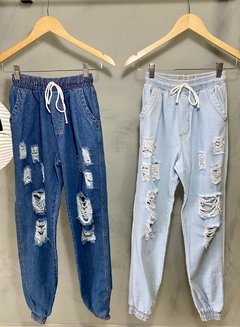 Calça Jogger Jeans