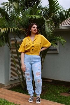 Calça Jogger Jeans - Teu Encanto Store