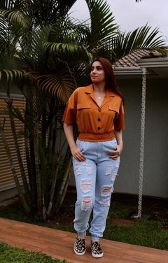 Calça Jogger Jeans - loja online