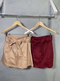 Short Saia Suede