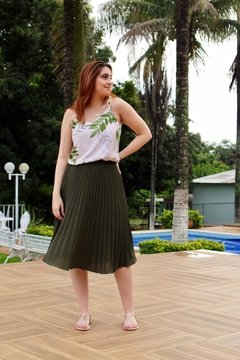 Saia Plissada - comprar online