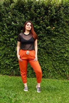 Calça Jogger Linho na internet