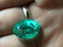 16x12mm Esmeralda Fusion ( Quartzo Natural Tingido) - comprar online