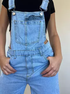 Jardinero Largo Denim