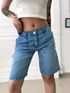 Bermuda de jean carpintera - comprar online