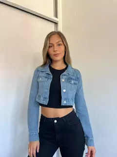 Campera cortita de jean Vanelope