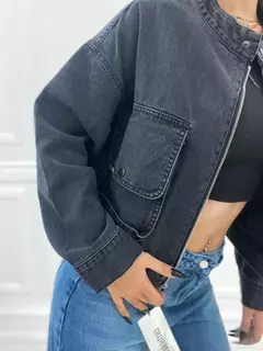Campera de jean con cierre Georgia en internet