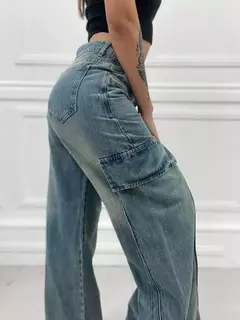 Jean cargo mountain bolsillos extra largos