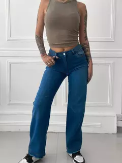 Imagen de Wide leg jean elastizado Montana
