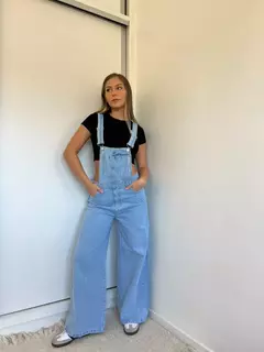 Jardinero Largo Denim - comprar online