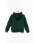 Campera de Frisa con Capucha Ajustable y Bolsillo Canguro Colegial - comprar online