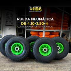 RUEDA NEUMATICA PARA CARROS MANUALES - comprar online