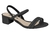Salto Moleca - Sandalia Feminina - ROSA/BRANCO/PRETO