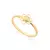 Anéis joia folheada ouro 18k