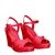 Sandália Petite Jolie Kiki Vermelho Morango PJ5134