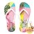 Chinelo Petite Jolie Recolorir Branco/Tropical Color PJ6036