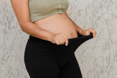 Calça legging gestante preto na internet