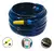 Kit Mangueira Azul Transparente Trançada 20m C/ Esguicho - comprar online