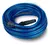 Kit Mangueira Azul Transparente Trançada 20m C/ Esguicho
