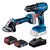 Combo Bosch Furadeira GSB 185-LI + Esmerilhadeira GWS 180 LI + 2 Baterias + Carregador - Bosch