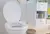 Tampa Assento Vaso Sanitário Oval Universal Soft Astra Cor Branco - loja online