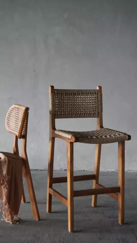 BANQUETA BANDUNG KRAFT LAQUEADO