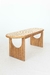 Banqueta Lithuania Natural - comprar online