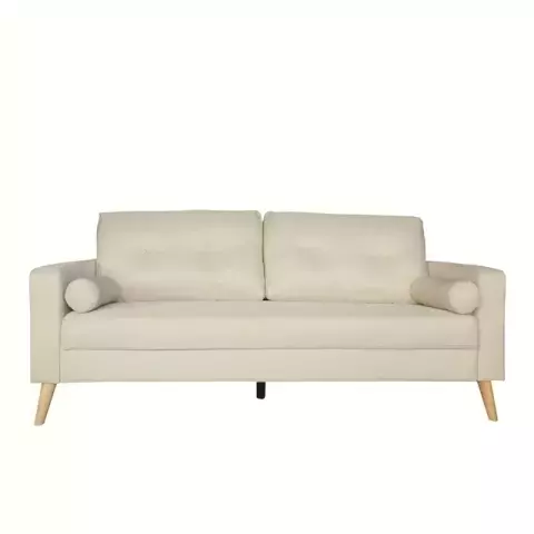Sofa Brett Beige Base de Madera