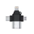 ADAPTADOR OTG 3 EM 1 USB TIPO C LIGHTNING MICRO USB V8 KP-HM006 KNUP - Expresso do Computador