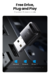 ADAPTADOR DONGLE BLUETOOTH USB PARA PC, MOUSE SEM FIO, RECEPTOR DE ÁUDIO DE MÚSICA DE TECLADO, TRANSMISSOR USB, BLUETOOTH 5.4