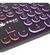 TECLADO GAMER KNUP KP-2059 QWERTY PORTUGUÊS BRASIL DE COR PRETO COM LUZ RGB - comprar online
