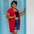 Quimono em Crochê Vermelho
