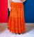 Saia em Crochê Valentina Laranja - comprar online