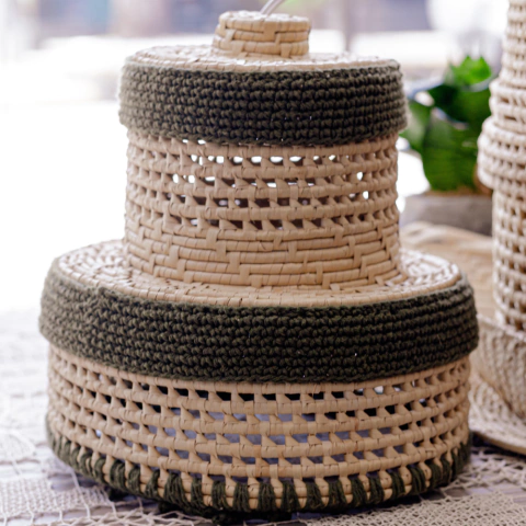 Luminária Pecém M Verde - Coleção Libertar