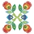 Matriz de Bordado Floral Ungaro 2