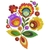 Matriz de Bordado Floral Ungaro 5