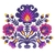 Matriz de Bordado Floral Ungaro 6