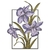 Matriz de Bordado Floral Decorativo (Pontos Leves) 6
