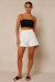 Short Alfaiataria de Viscose Off White - comprar online