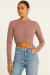 Cropped em Malha de Trico - comprar online